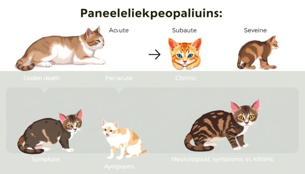 Porównanie różnych form przebiegu panleukopenii u kotów Porównanie różnych form przebiegu panleukopenii u kotów