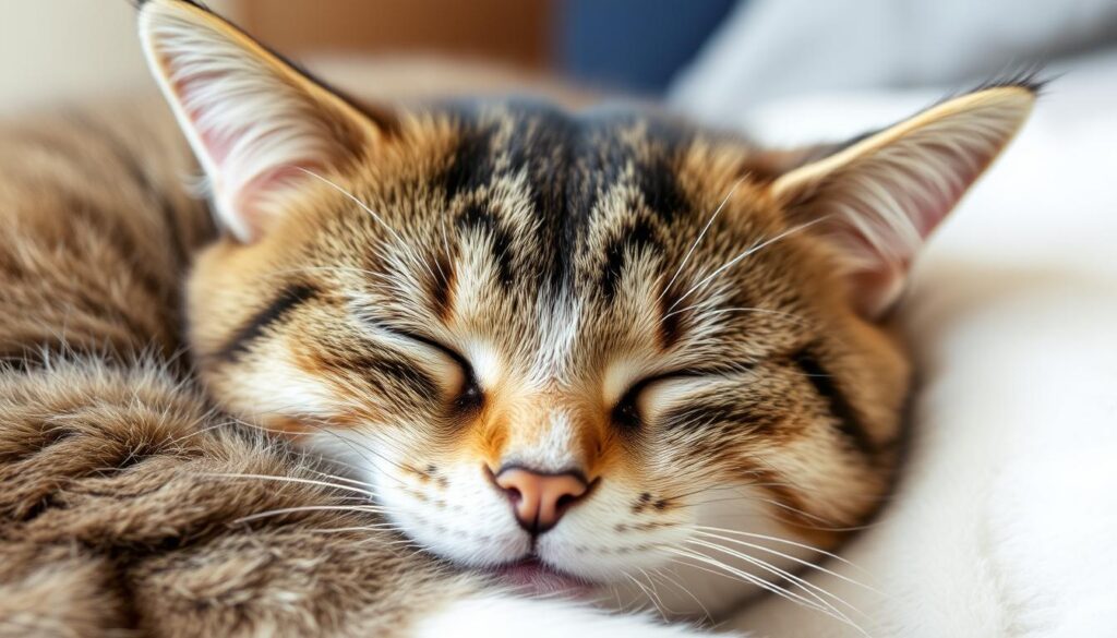 Spokojny, zrelaksowany kot po zastosowaniu środków uspokajających co na uspokojenie dla kota forum Spokojny, zrelaksowany kot po zastosowaniu środków uspokajających co na uspokojenie dla kota forum