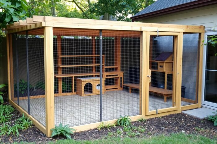 Woliera dla kota w ogrodzie – jak zbudować bezpieczny wybieg dla pupila