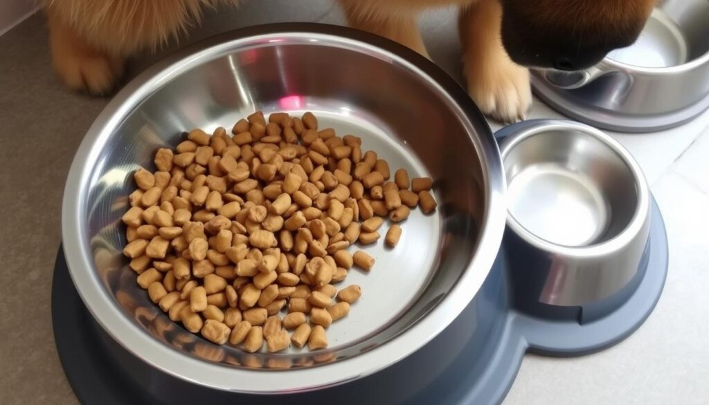 Żywienie kangala - miska z karmą dla dużego psa rasy kangal